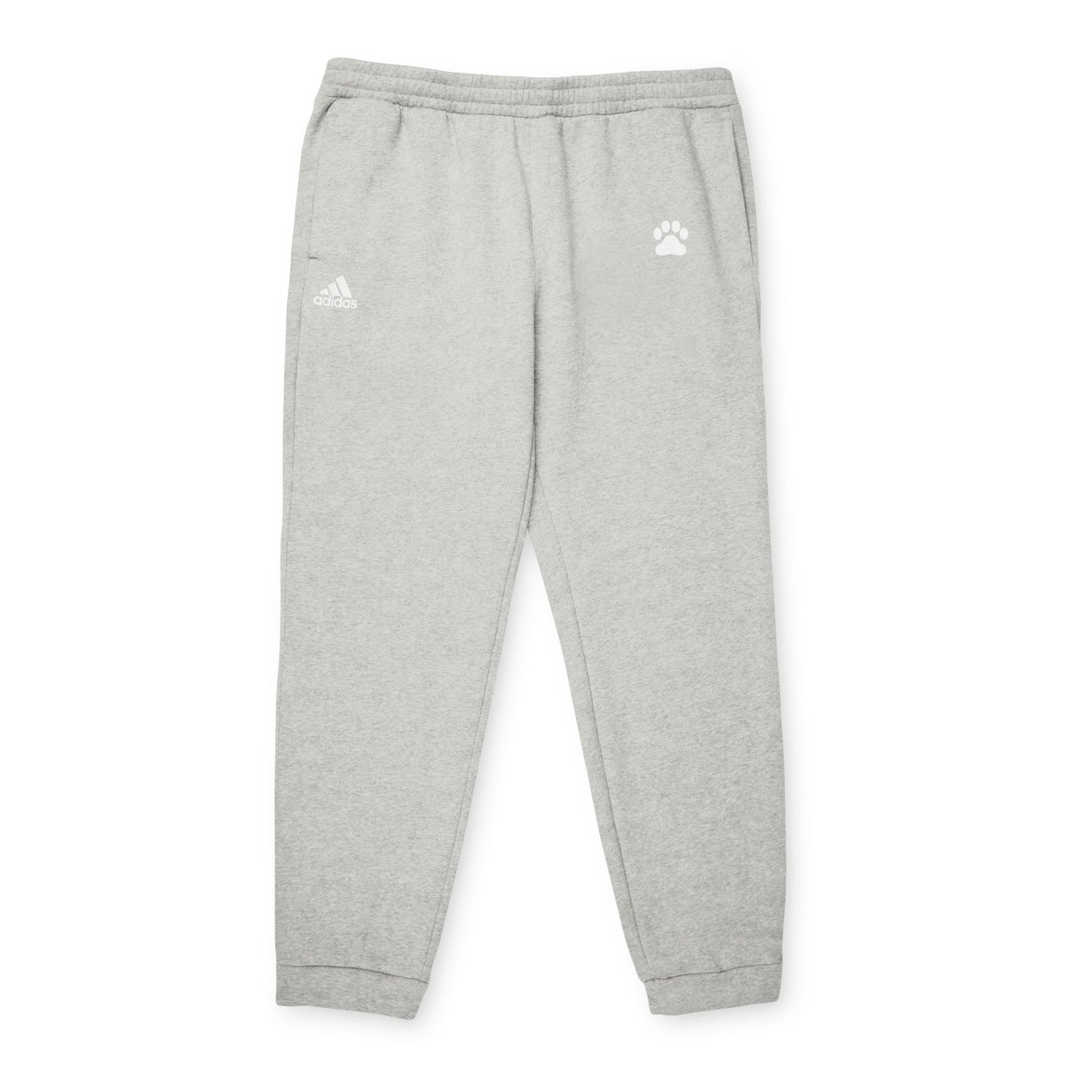 Adidas® Unisex Fleece Joggers with Paw Print Design – Sustainable, Cozy Fit | Pet Lover Apparel