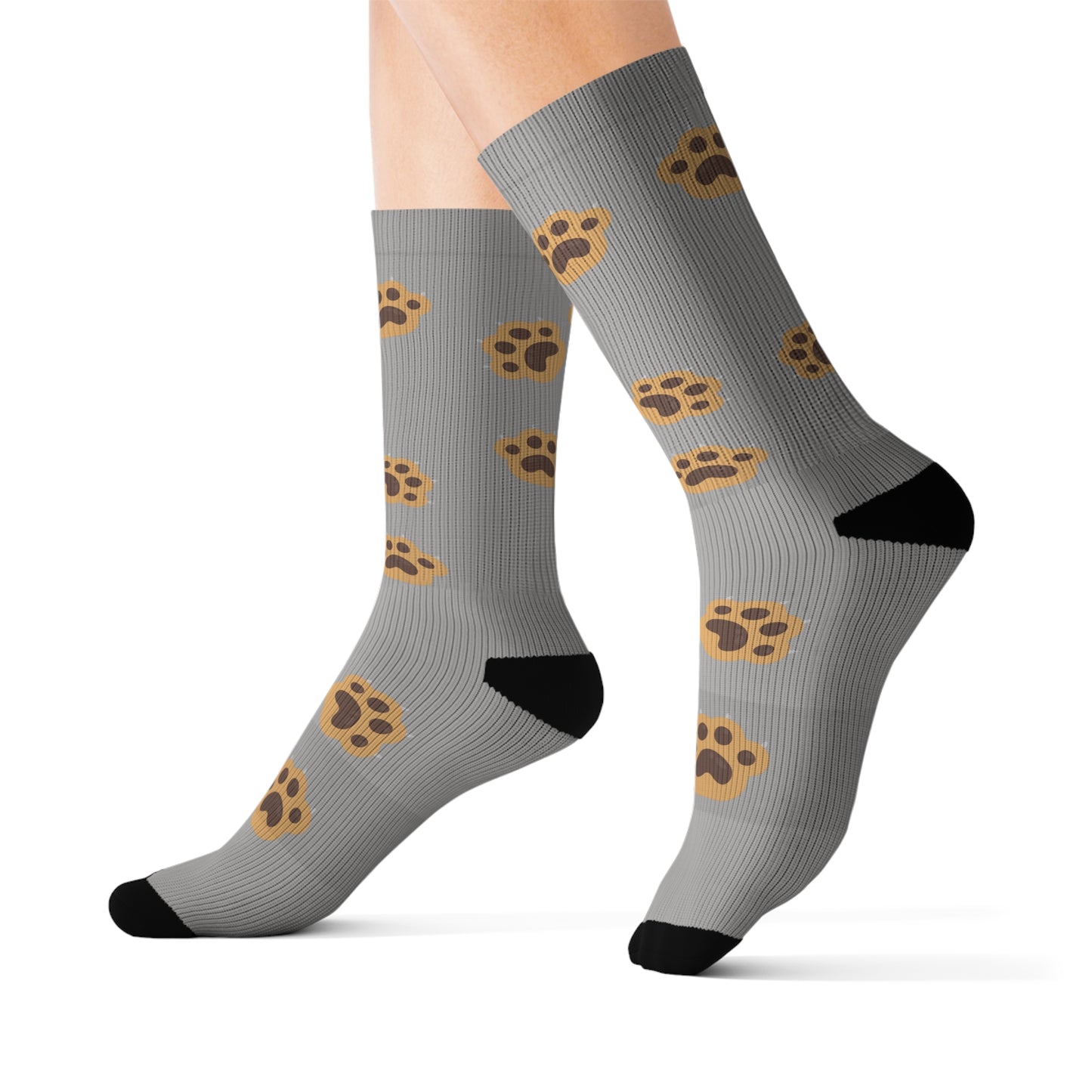 Paw Print Socks with 'I Have Paws' Design – Unisex, Comfortable & Fun | Pet Lover Apparel